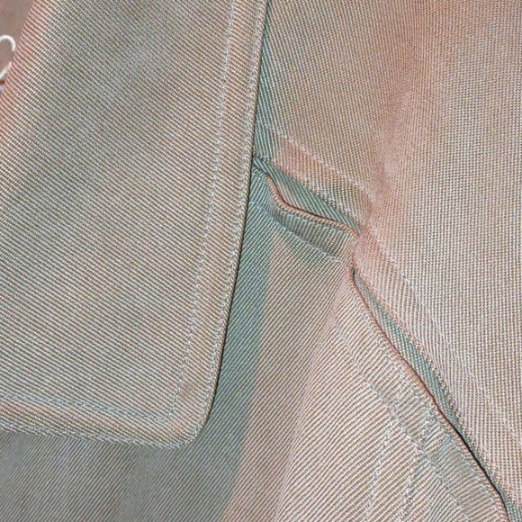 Cypress Grove Taupe 100% Silk Bomber Jacket - Picture 7 of 12